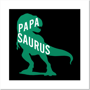 Papa saurus Posters and Art